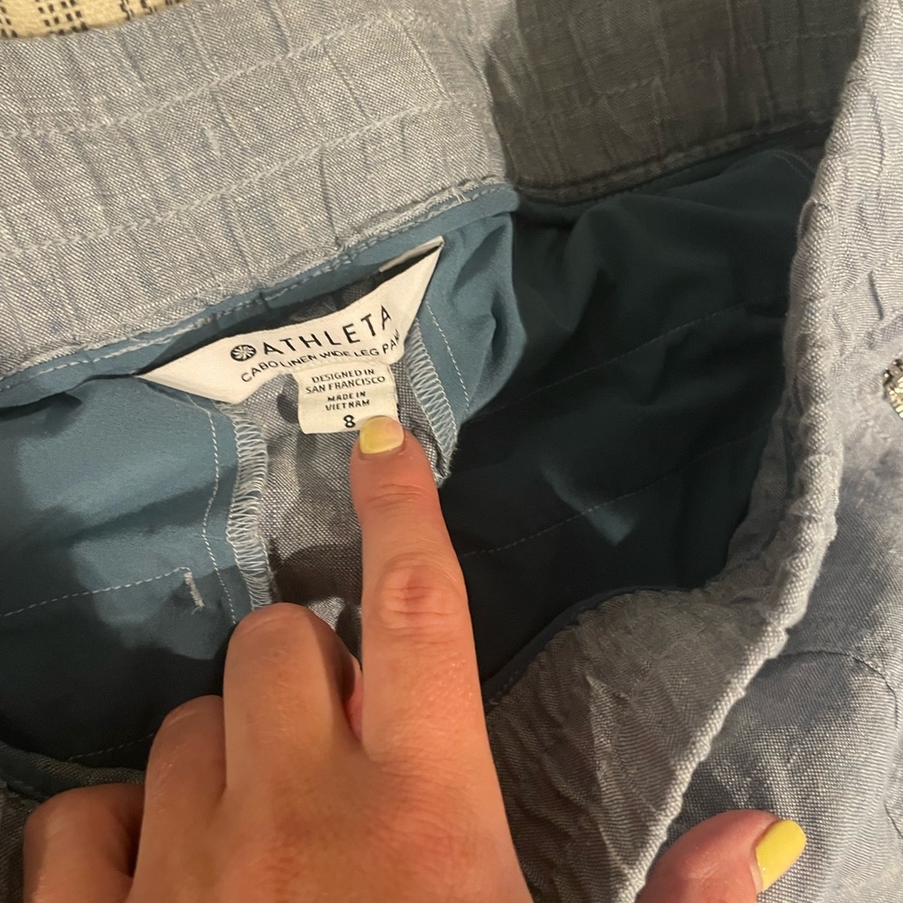 Retreat Linen Wide Leg Pants only worn a few times I needed the tall ones